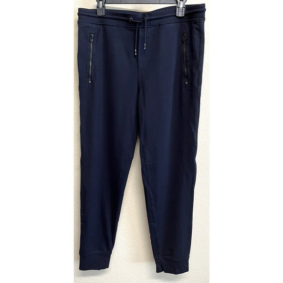 Patrick Assaraf x Masai Ujiri Joggers Casual Pants Size L US Dark Navy - Picture 9 of 11